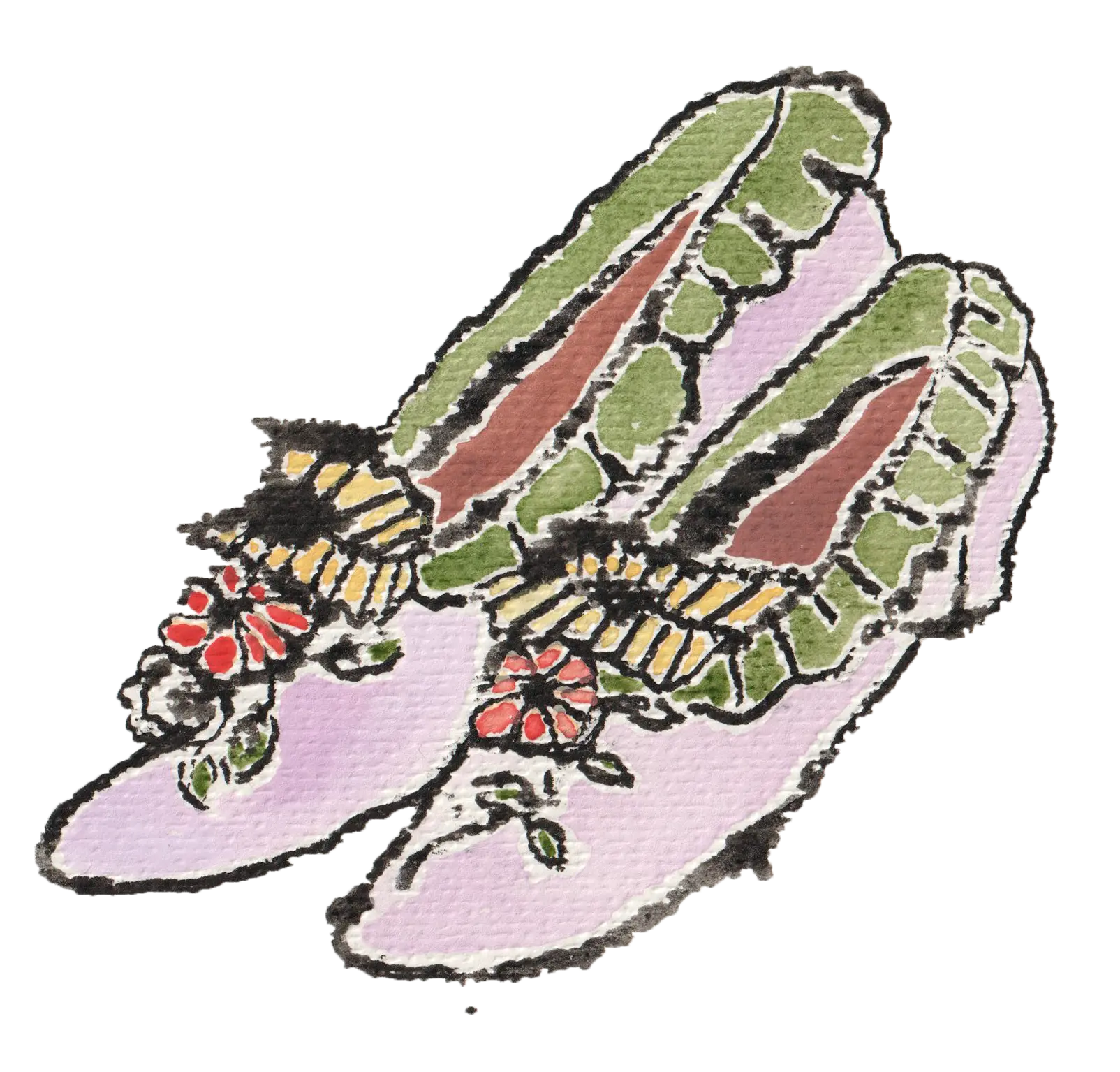 Zapatos ilustrados